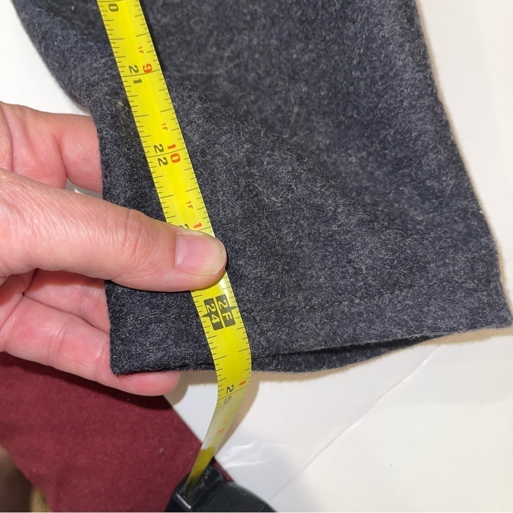 Tommy Hilfiger Wool Blend Coat Hooded Toggle Rope Closure - Picture 10 of 17